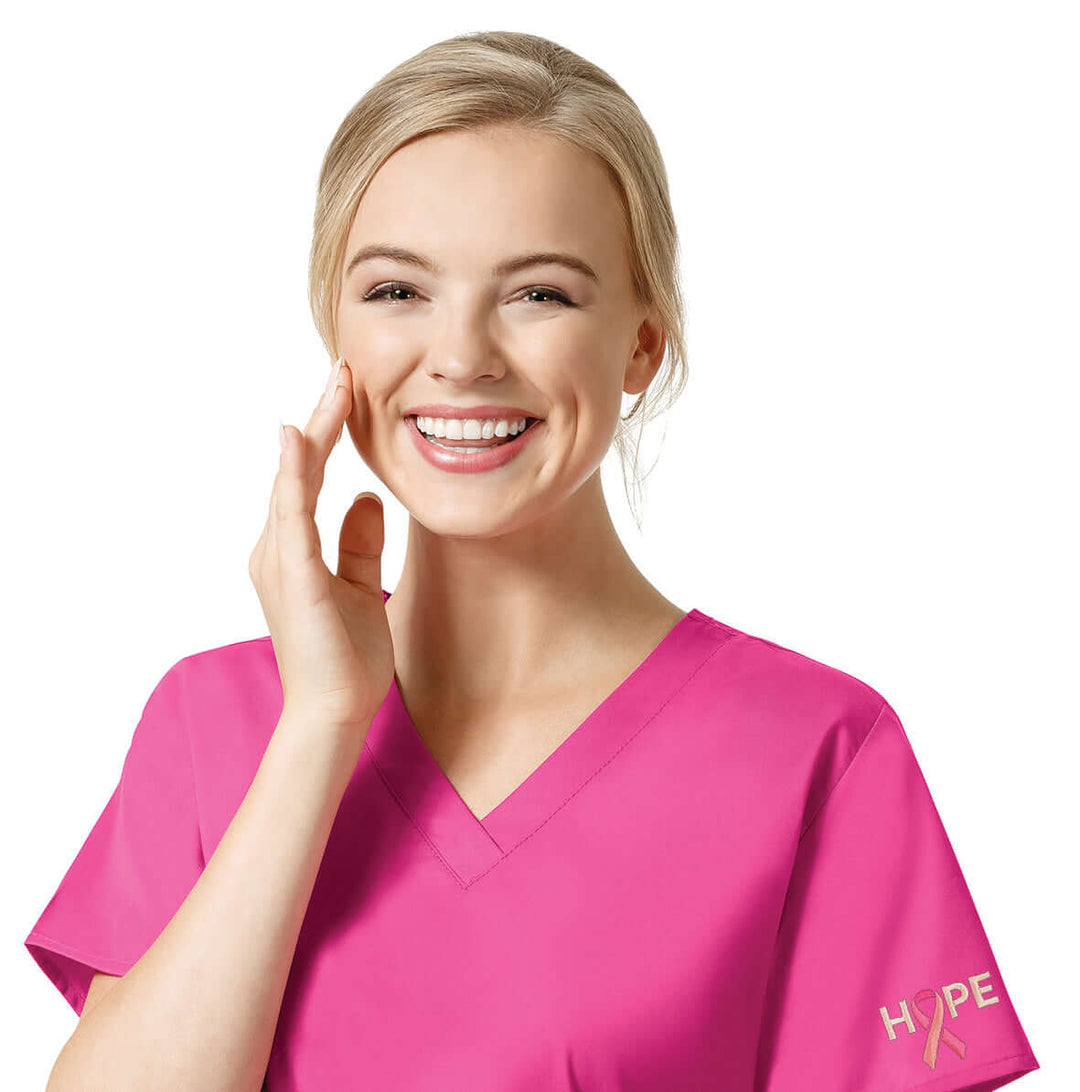 Embroidery Stock Logos - Breast Cancer Awareness - Hope