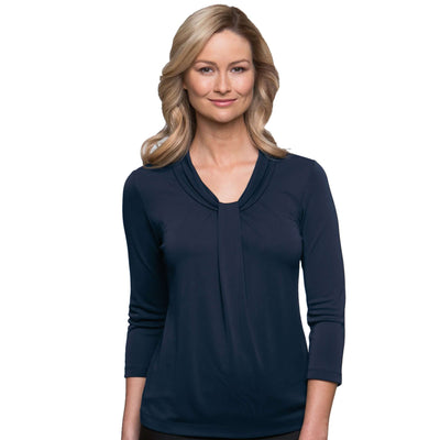 Womens City Collection Pippa 3/4 Sleeve Top