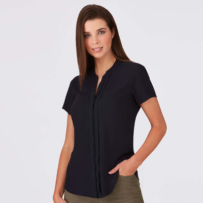 Womens City Collection Envy Short Sleeve Top
