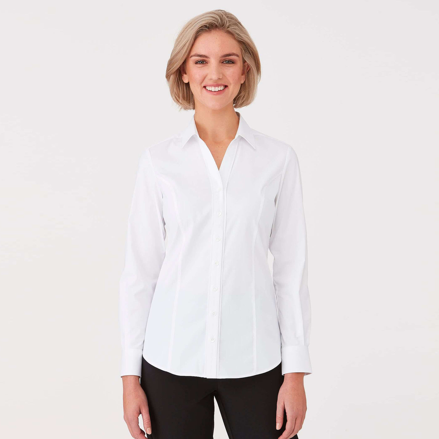 Womens City Collection Classic Long Sleeve Top