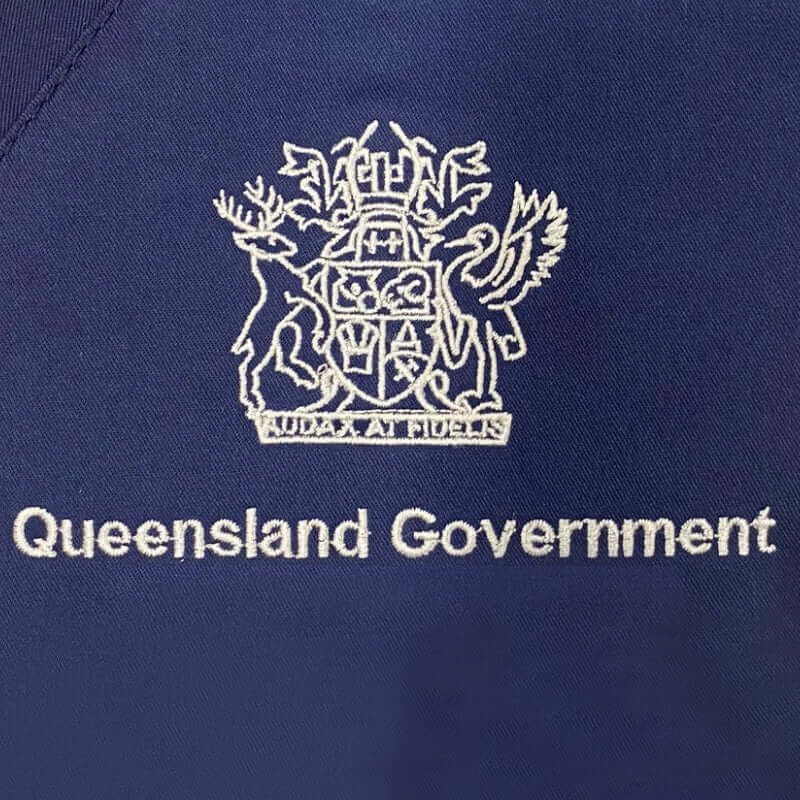 Embroidery Stock Logos - Queensland Government