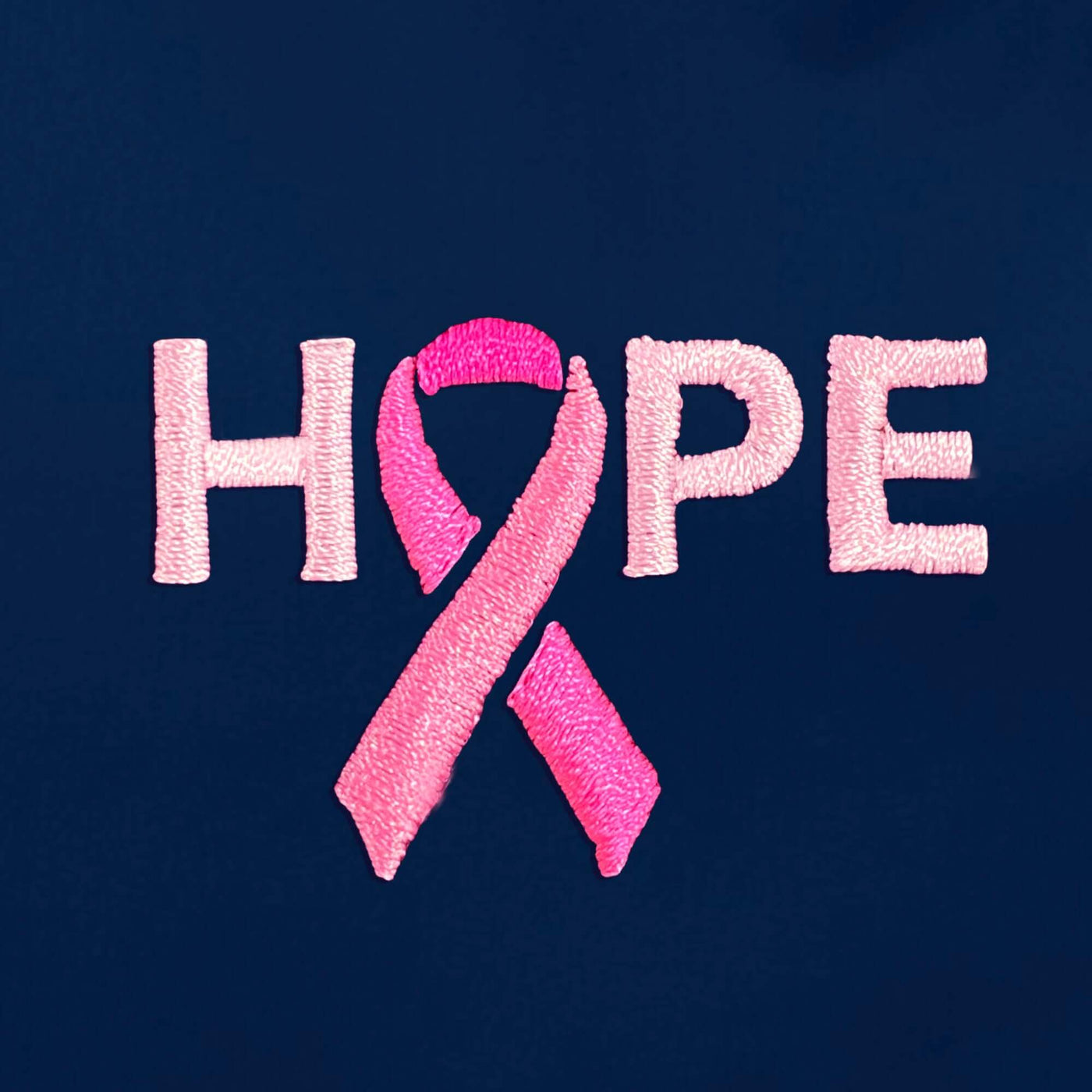 Embroidery Stock Logos - Breast Cancer Awareness - Hope