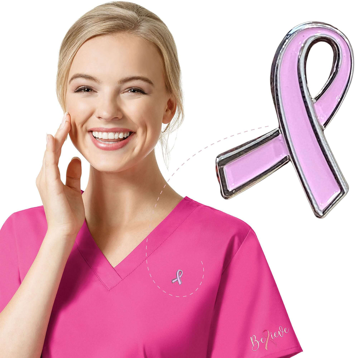 PINK - Breast Cancer Awareness Pin