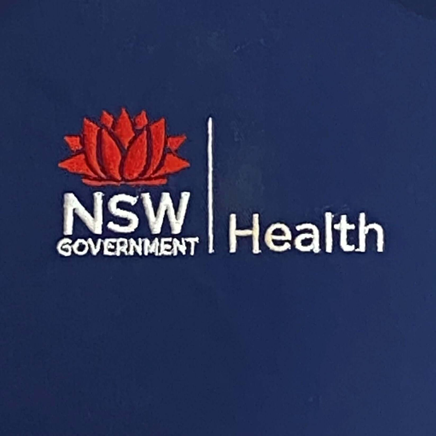 Embroidery Stock Logos NSW Government Health