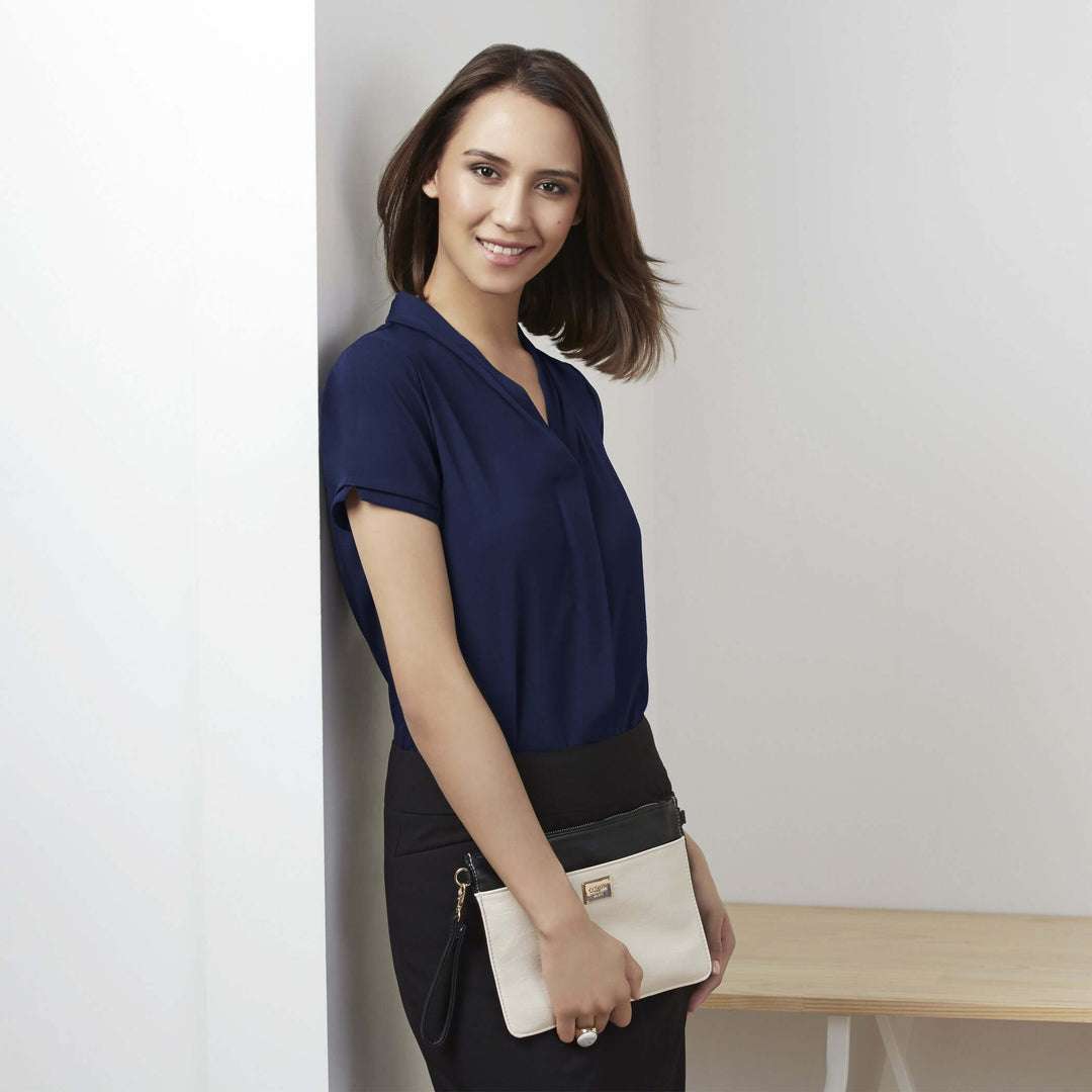 S628LS - Womens Fashion Biz Madison Short Sleeve Top