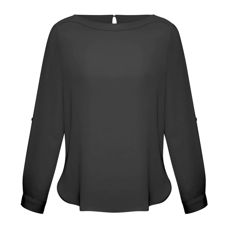 S828LL - Womens Fashion Biz Madison Boat Neck Top