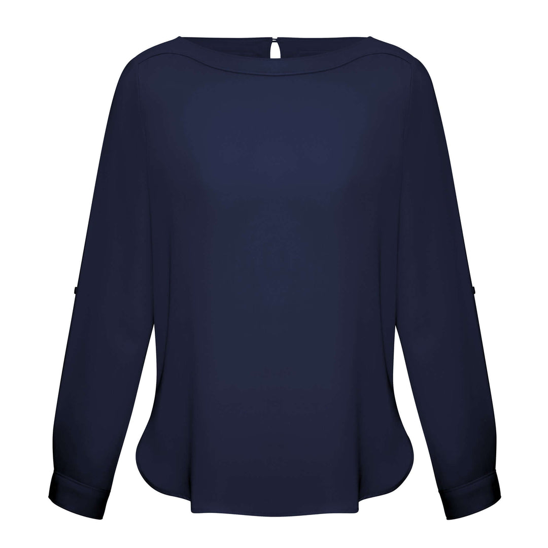 S828LL - Womens Fashion Biz Madison Boat Neck Top