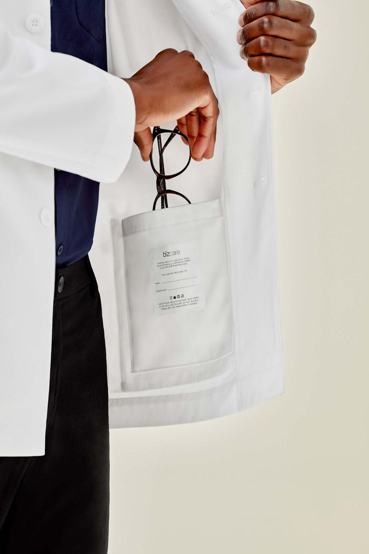 CC144ML - Mens Fashion Biz Long Line Lab Coat