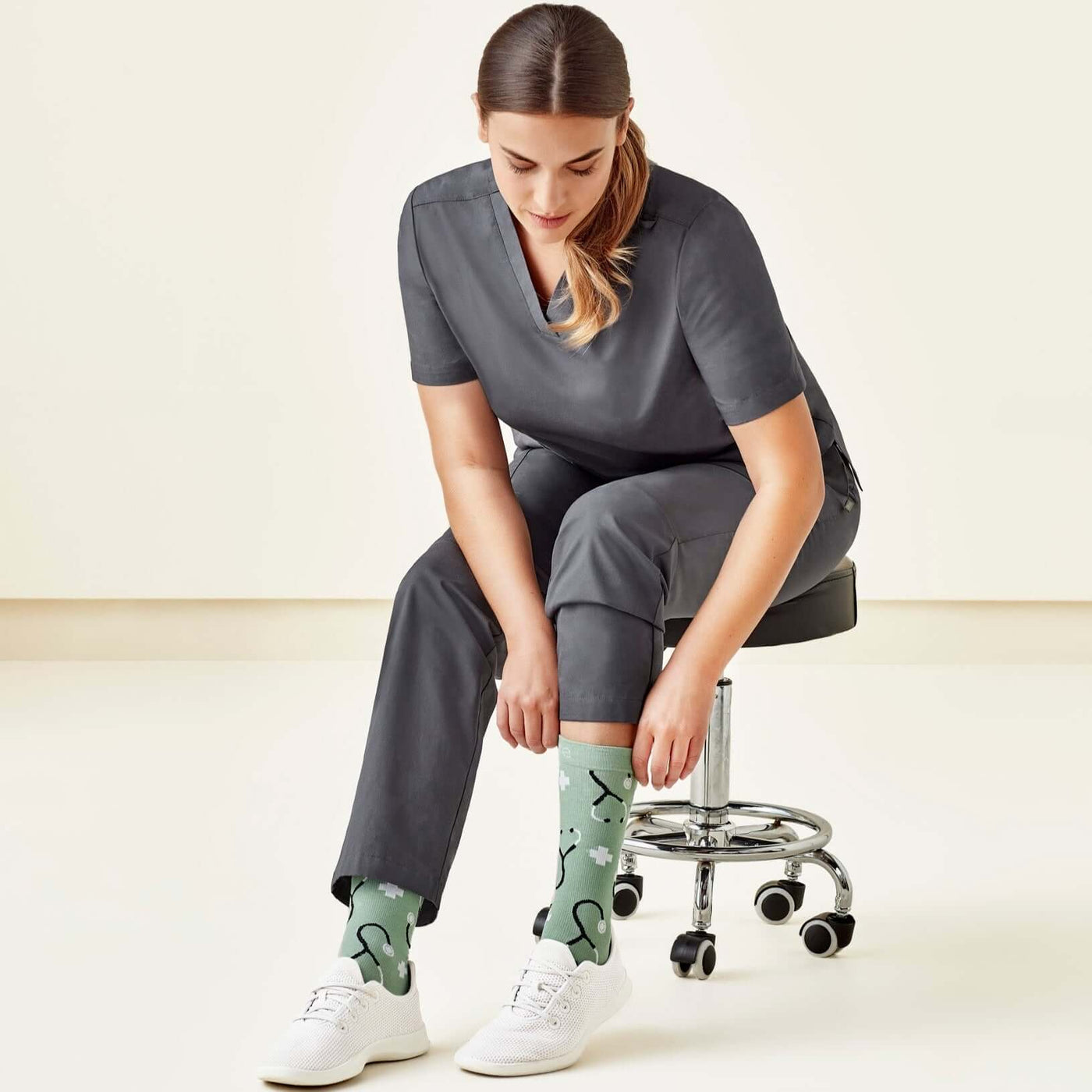 Unisex Fashion Biz Comfort Socks - Stethoscopes